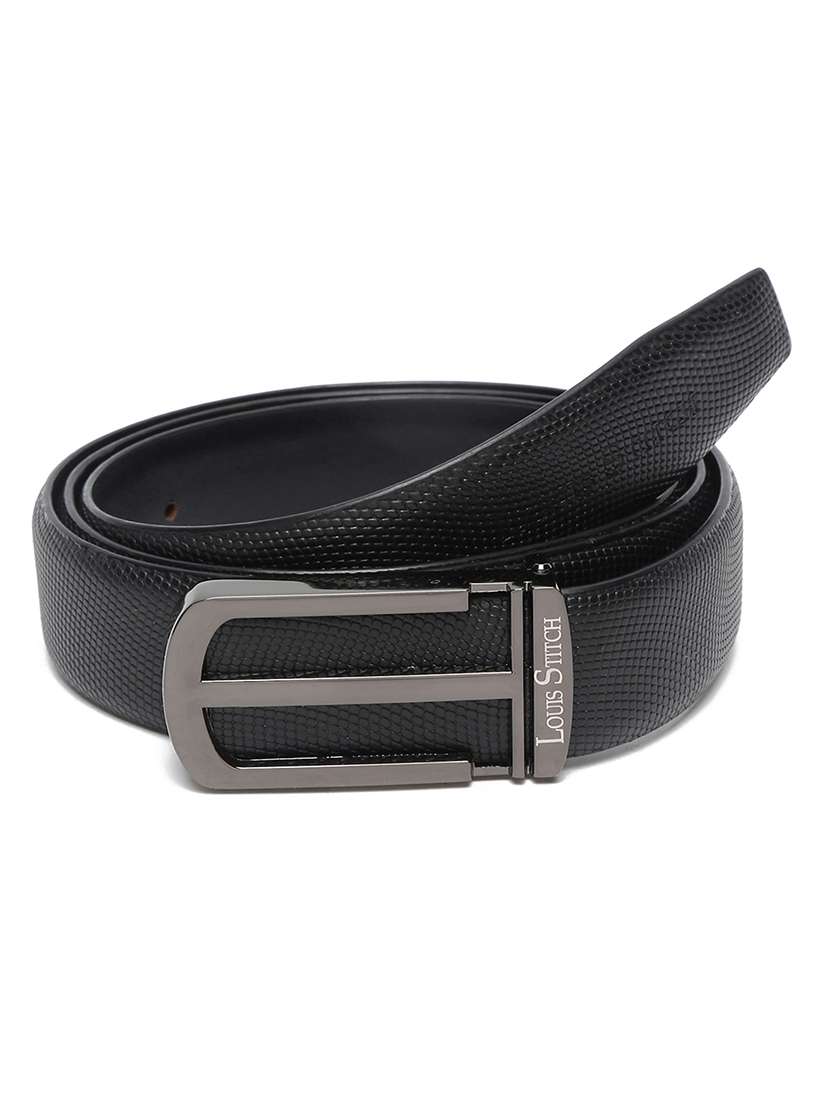  nickel leather belt