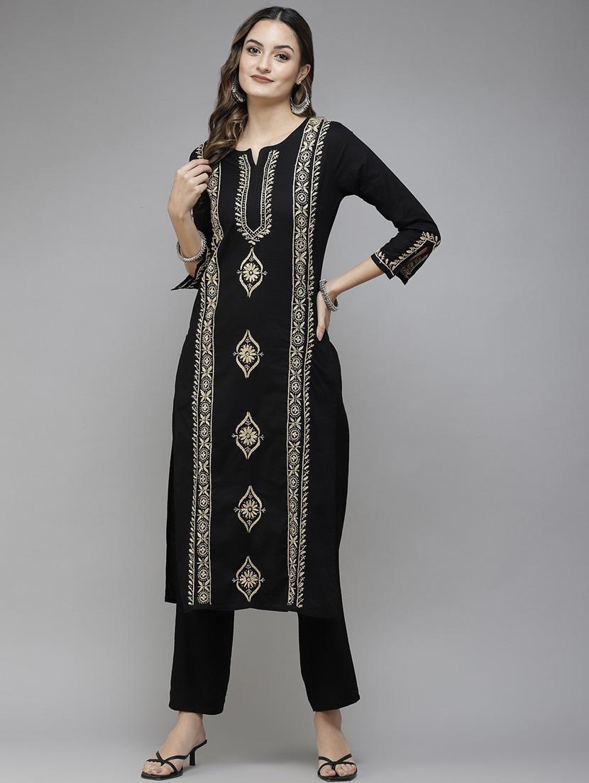 women's straight kurta - 18538292 -  Standard Image - 1
