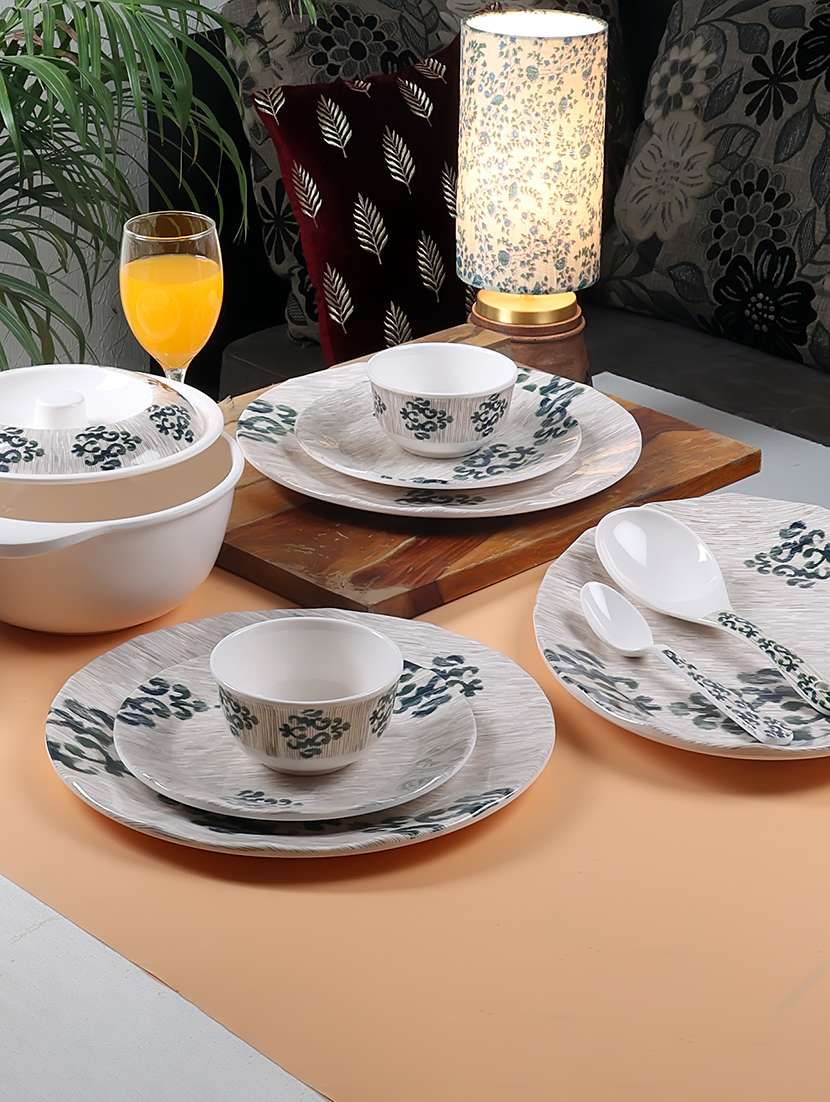 cdi grey abstract 40 pcs dinner set