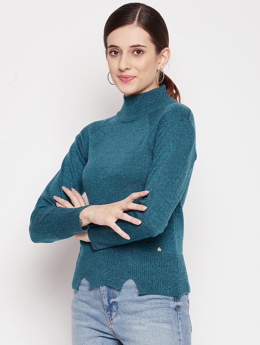 high neck regular pullover - 18539482 -  Standard Image - 1