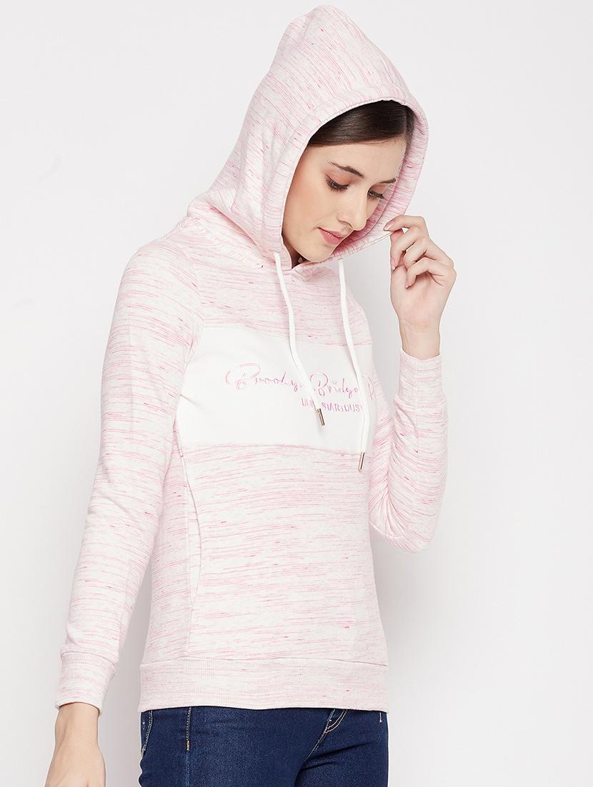 hooded neck graphic sweatshirt - 18539504 -  Standard Image - 1