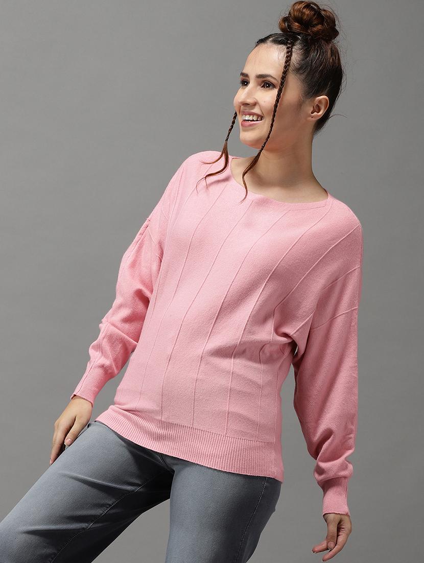batwing sleeved solid pullover  - 18545187 -  Standard Image - 1
