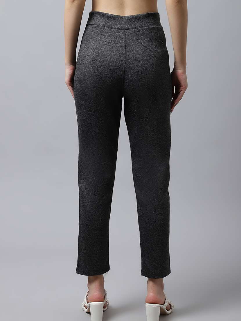 women pack of 2 solid woolen jeggings - 18546831 -  Standard Image - 4