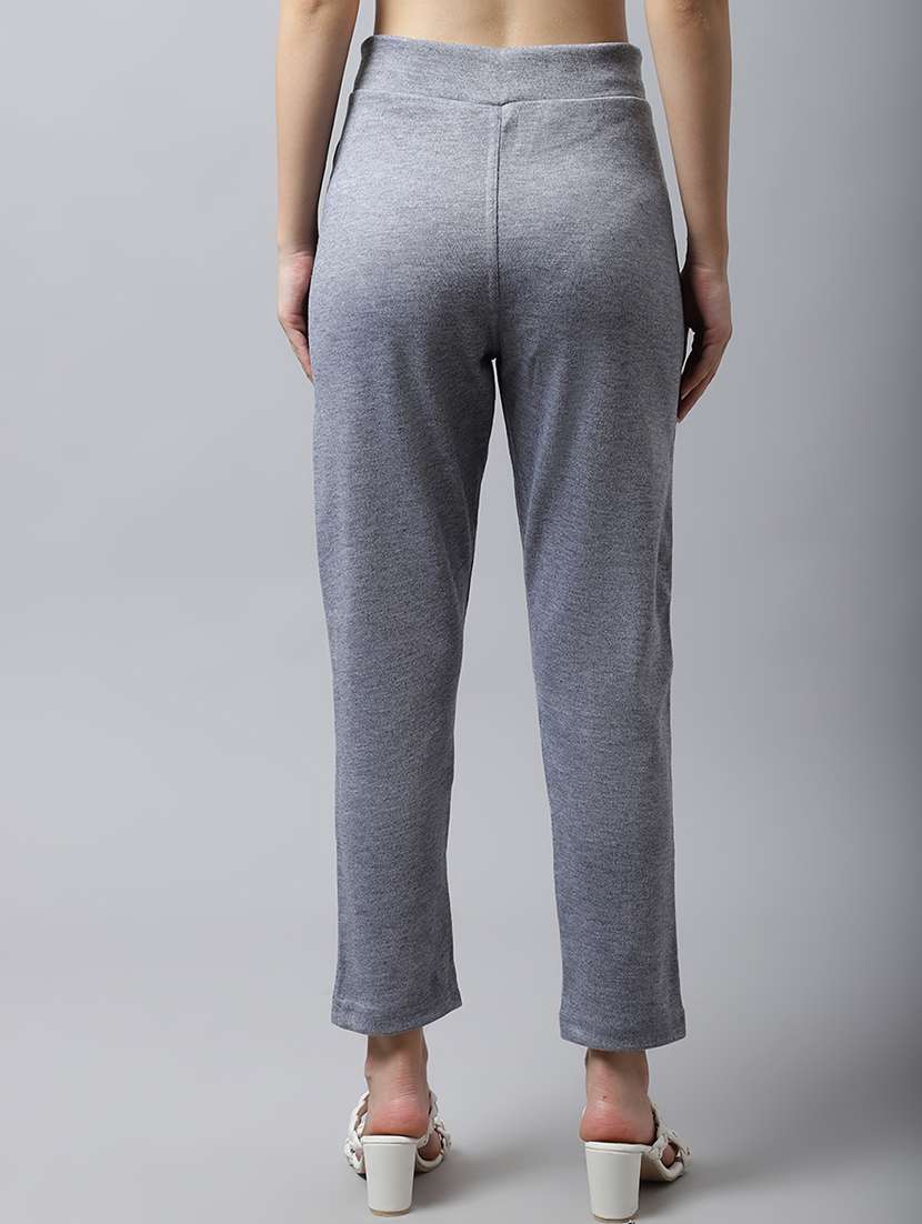 women pack of 2 solid woolen jeggings - 18546832 - Standard Image - 4