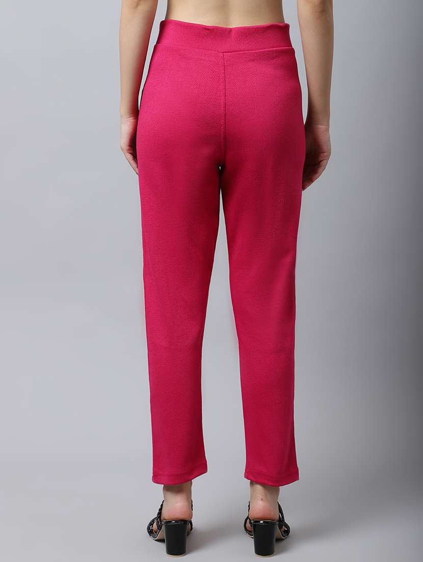 pack of 2 solid woolen leggings - 18546835 - Standard Image - 4