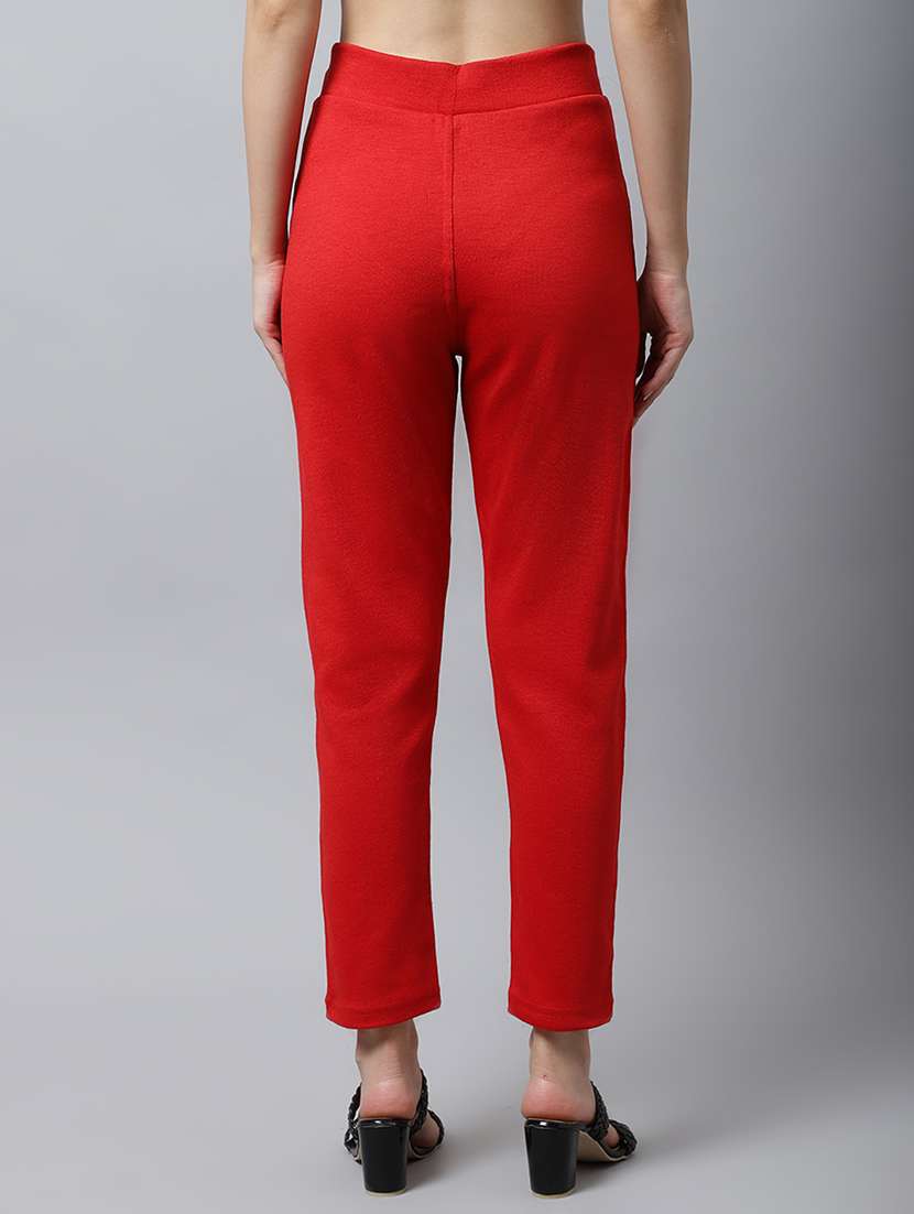 pack of 2 solid woolen leggings - 18546837 - Standard Image - 4