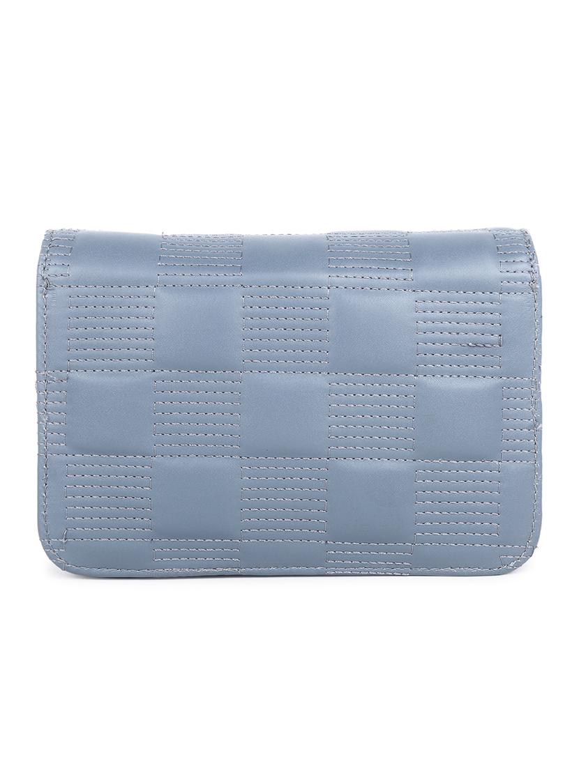 blue quilted regular sling bag - 18546937 -  Standard Image - 1