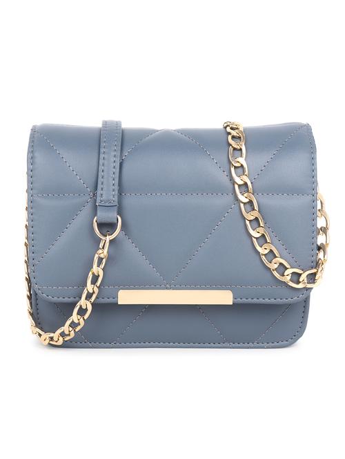 blue quilted regular sling bag - 18546944 -  Standard Image - 0