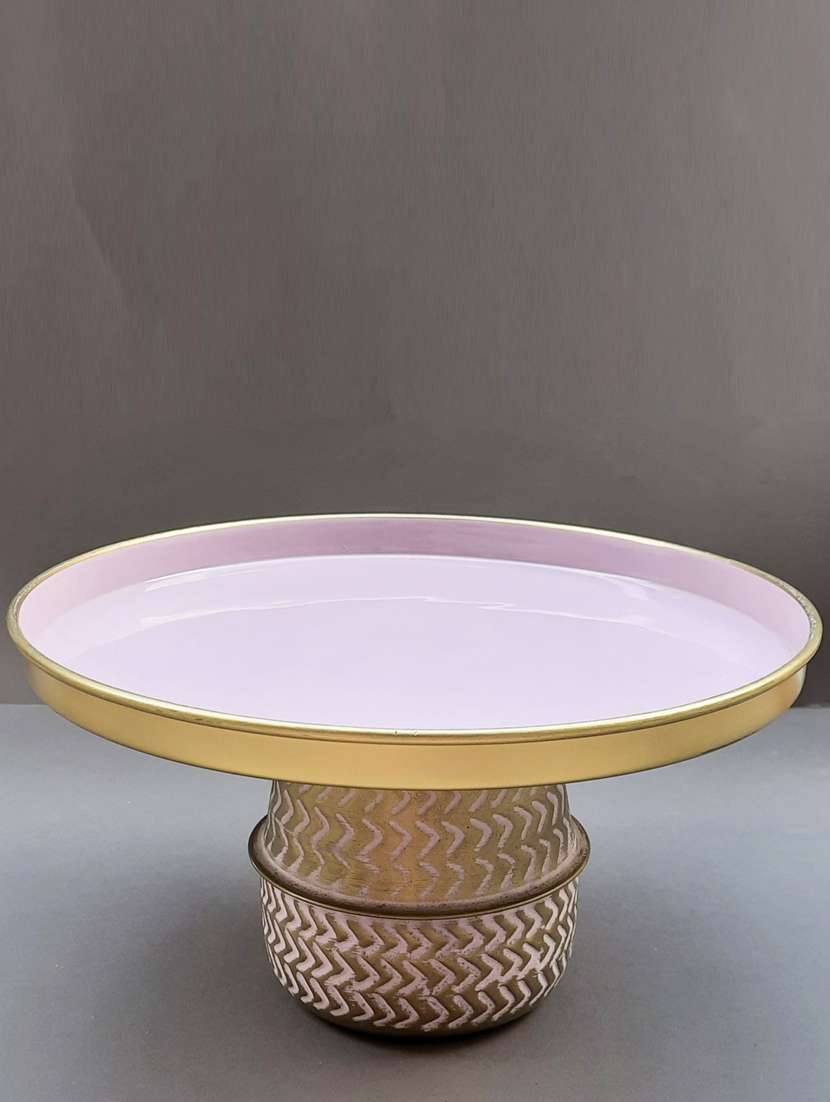 color palette cake plate cum platter