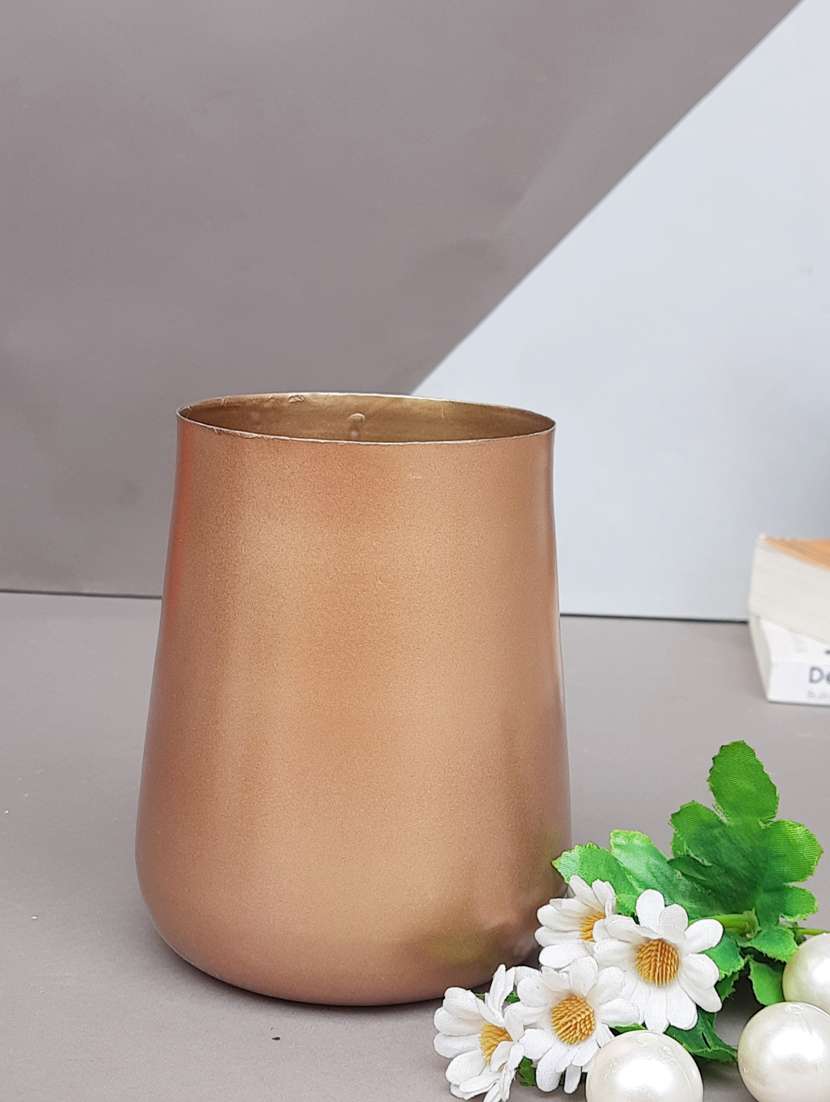 color palette metal planter