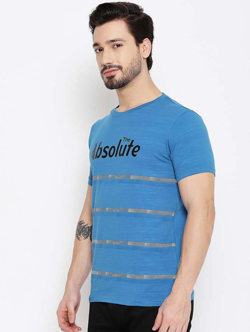 men front print short sleeve t-shirt - 18547925 - Standard Image - 1