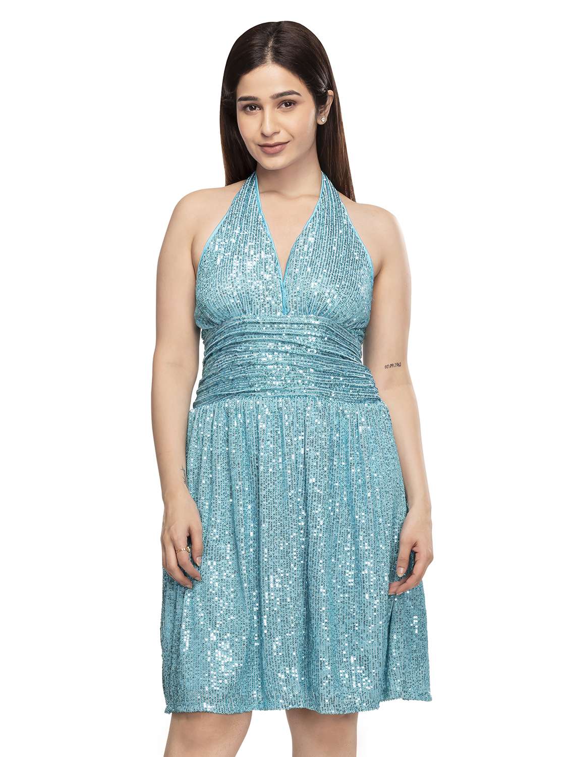 women's fit & flare mini dress