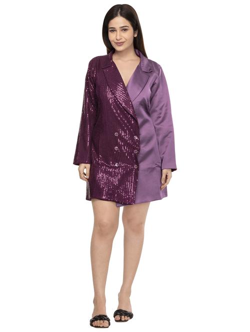 women's coat dress mini dress - 18548059 - Standard Image - 0