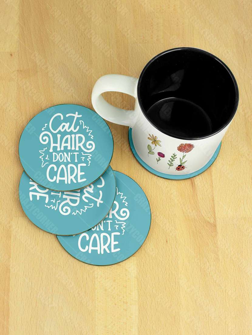 printed coaster set