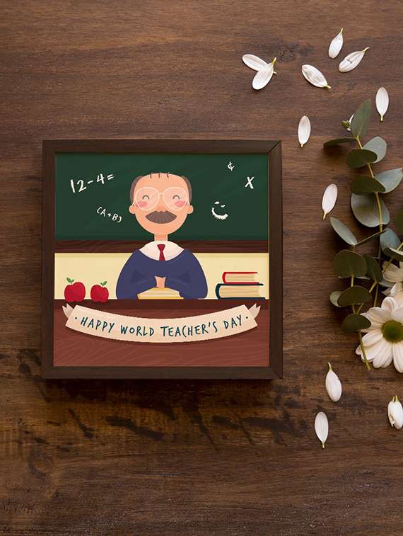 wooden photo frame