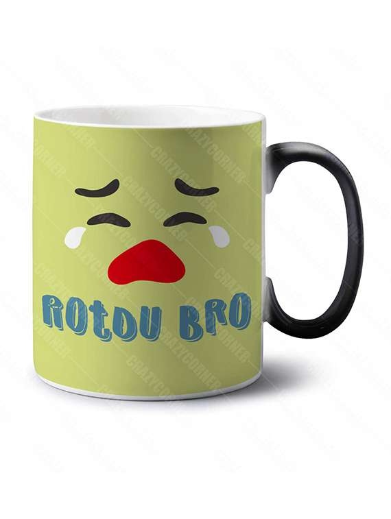 quirky printed coffee mug 