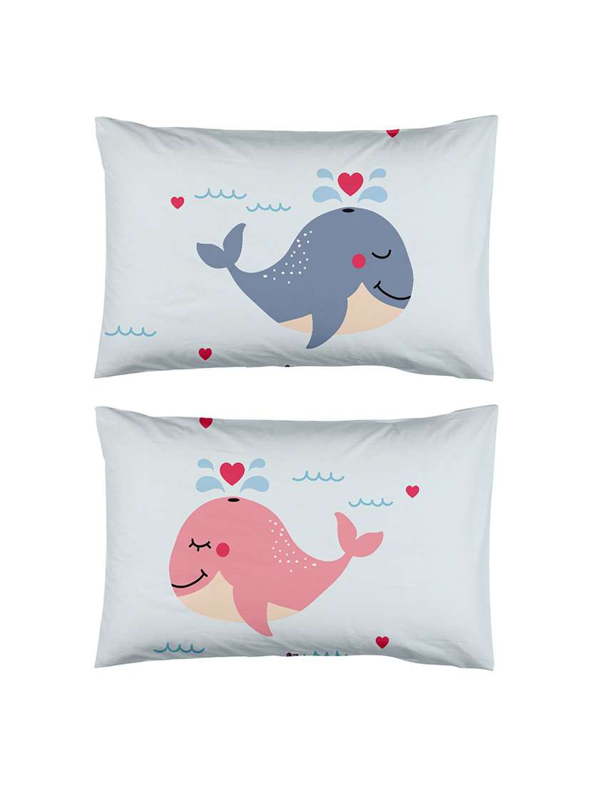 pack of 2 printed pillow cover