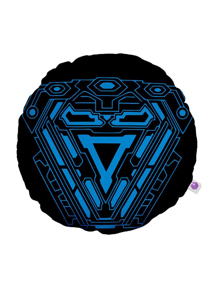 printed round shape pillow