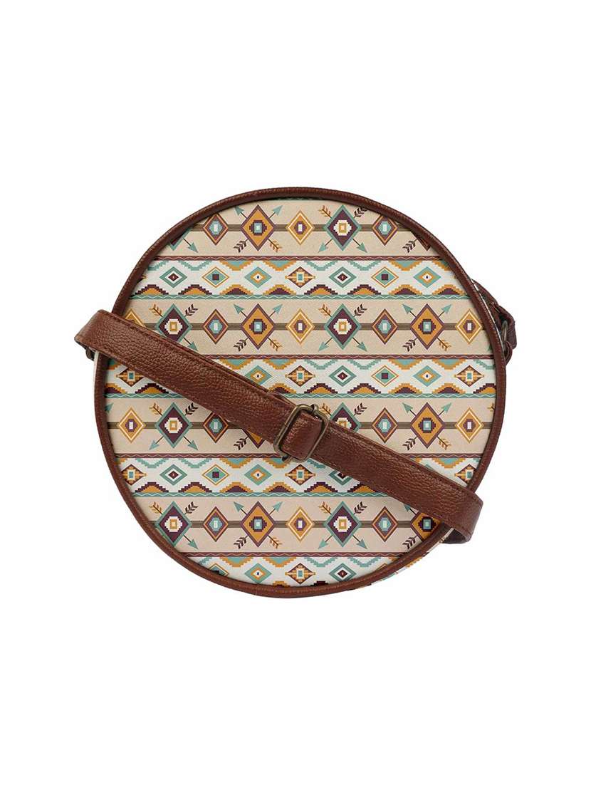 printed regular sling bag