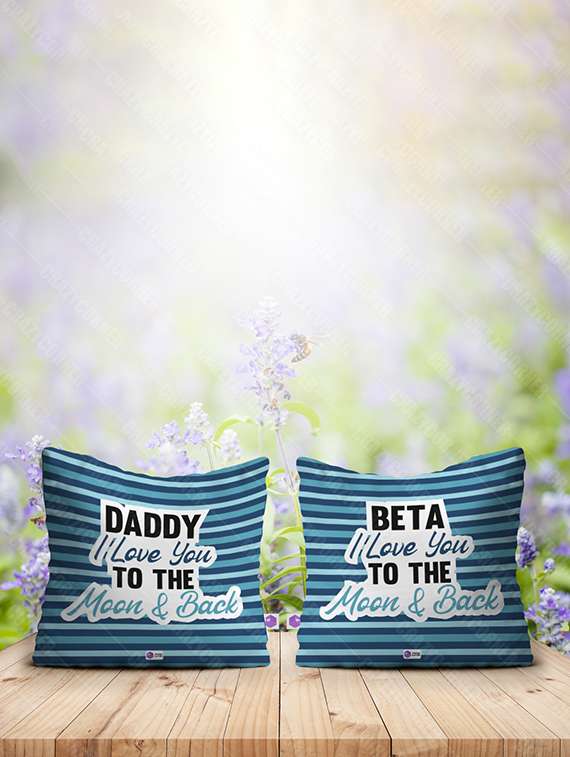 printed square cushion cover