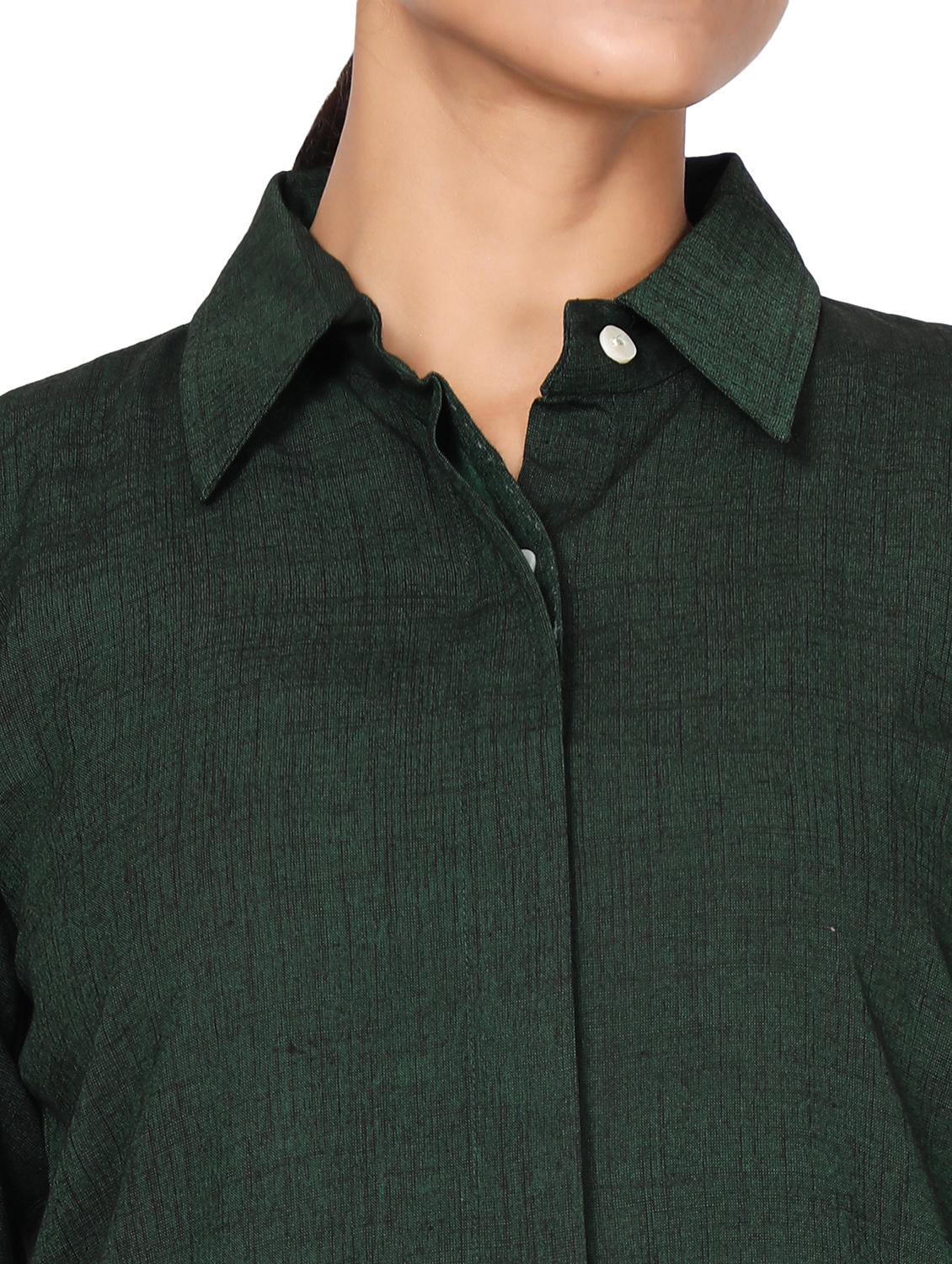 long sleeved solid shirt - 18560033 - Standard Image - 4