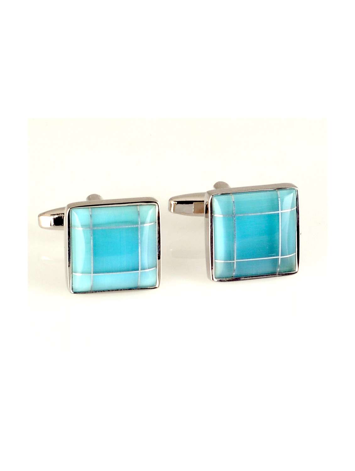 silver nonmetal cufflink