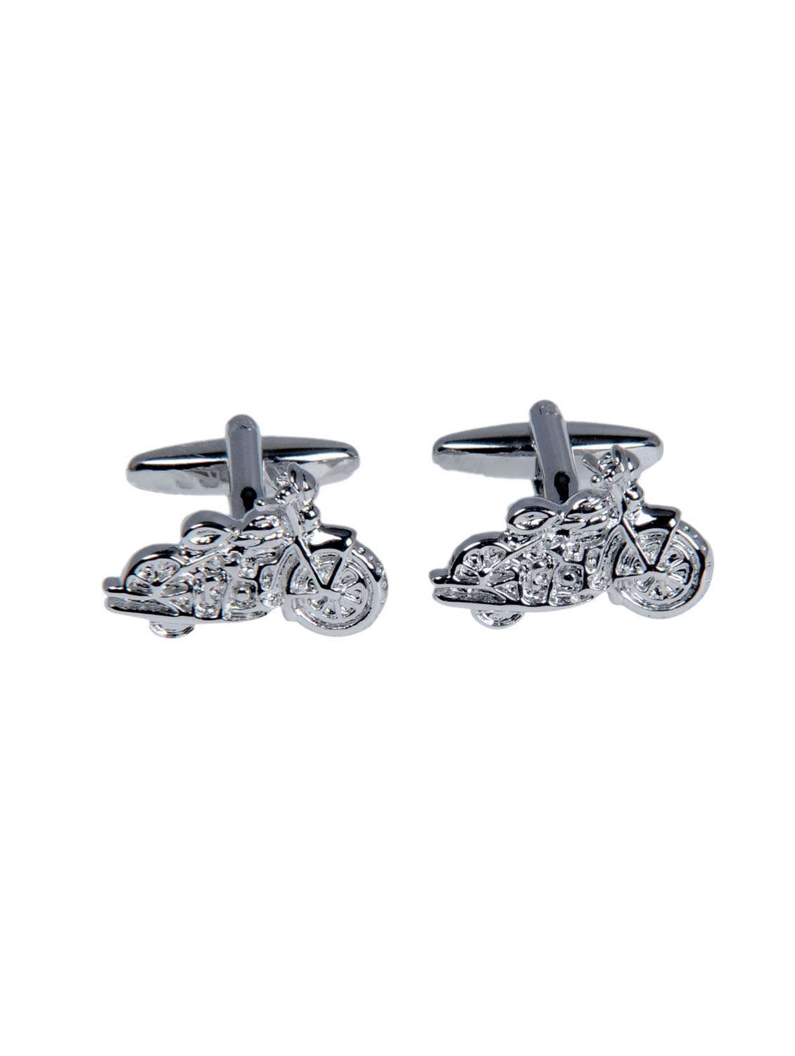 silver nonmetal cufflink