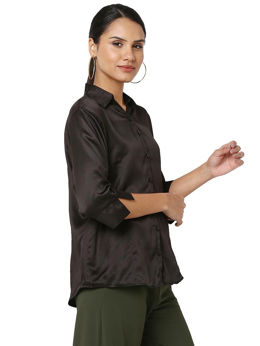 solid regular shirt - 18564626 - Standard Image - 1
