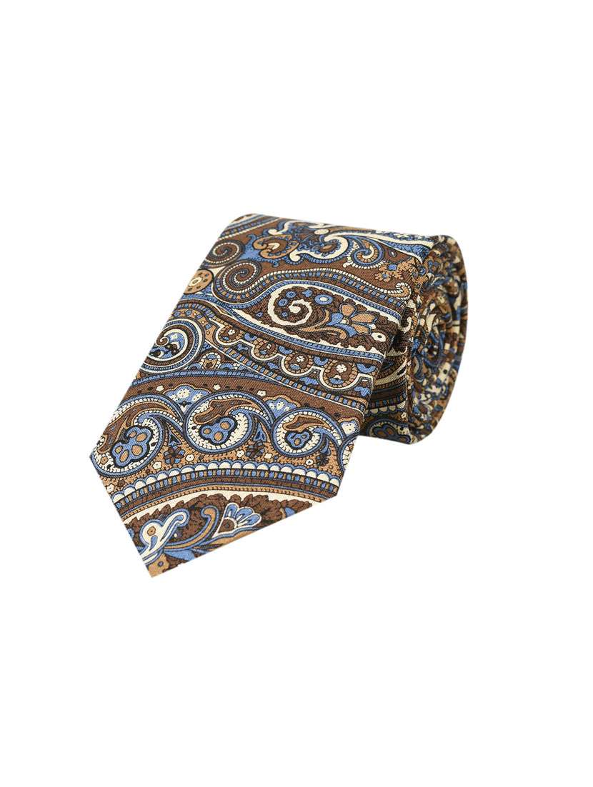 men printed tie 