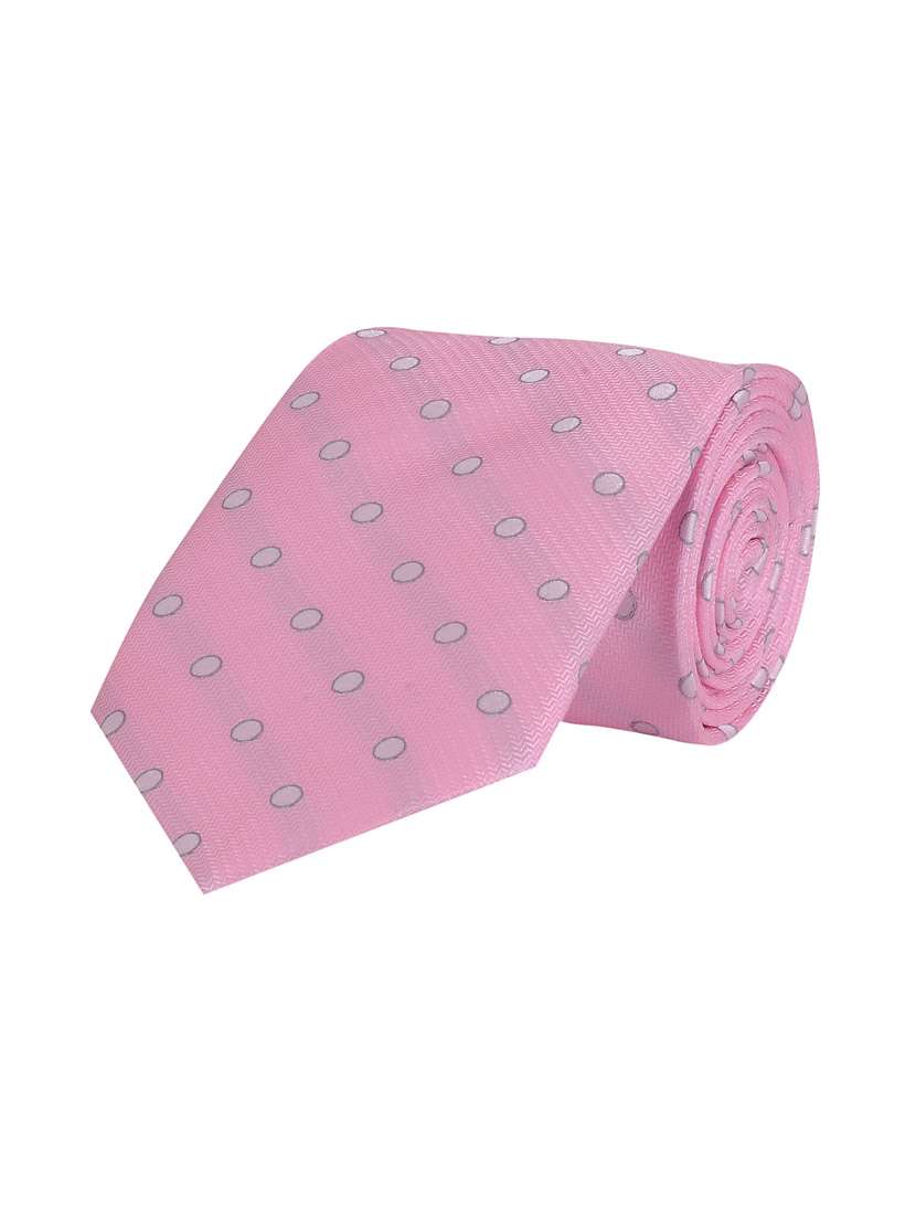 men self design polyester ties 