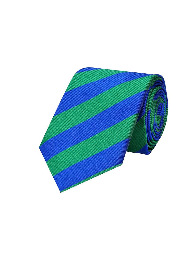 men striped polyester ties