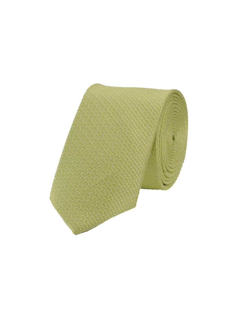 men self design polyester tie 