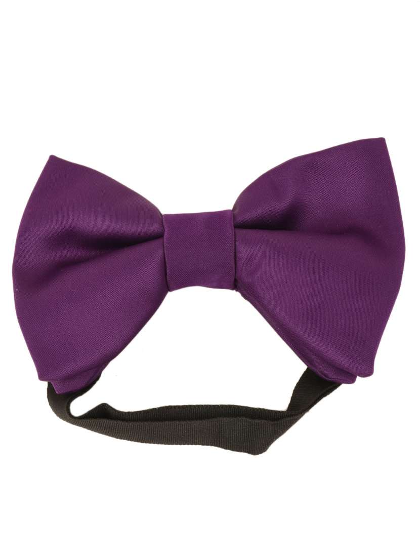men plain bow tie