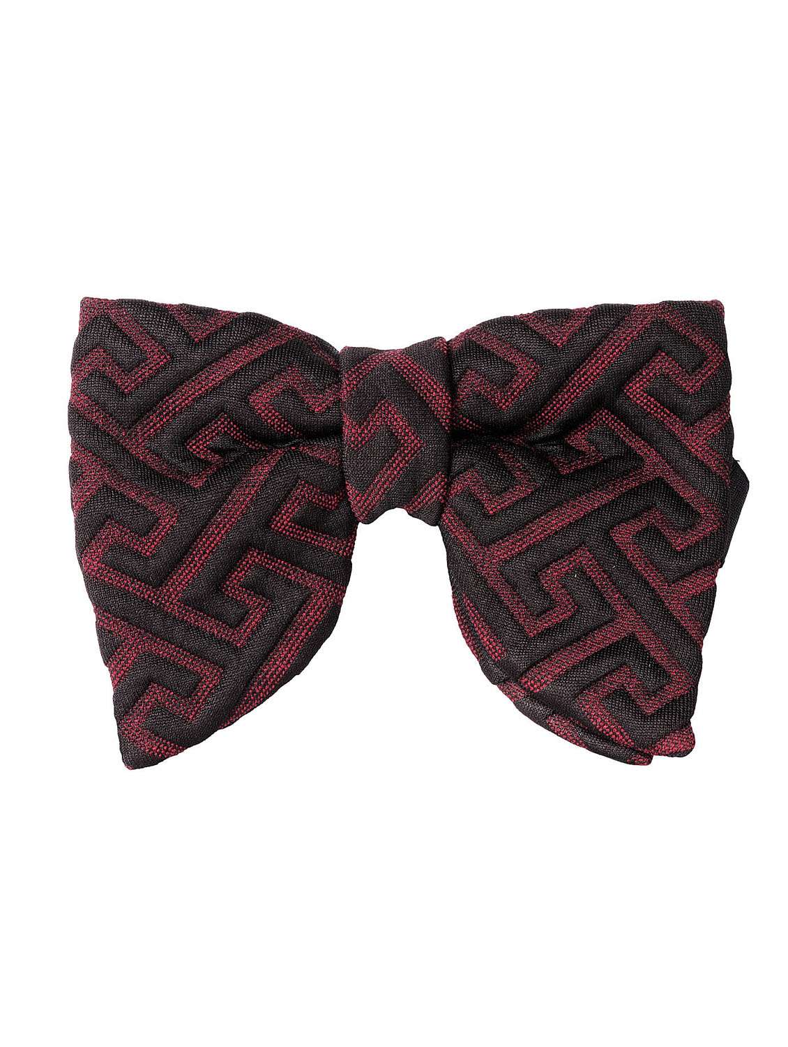 purple polyester bow tie