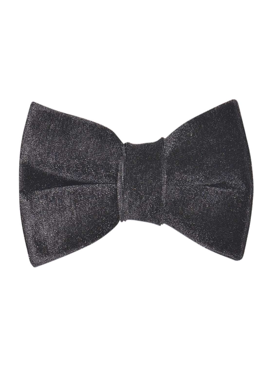 black velvet bow tie