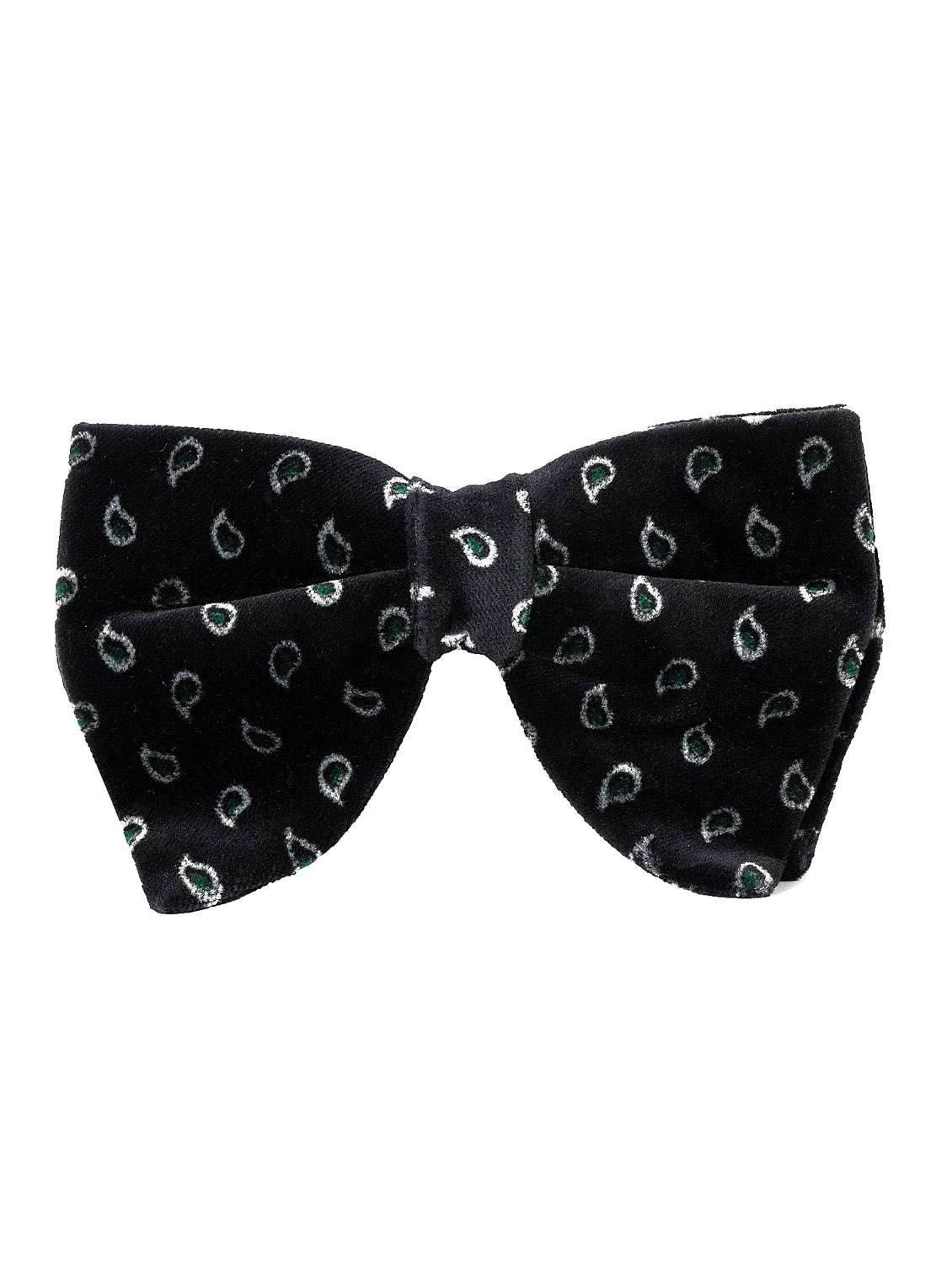 black velvet bow tie