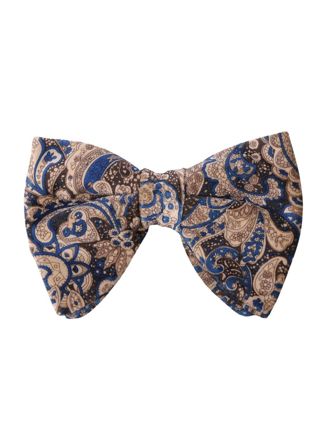 blue velvet bow tie