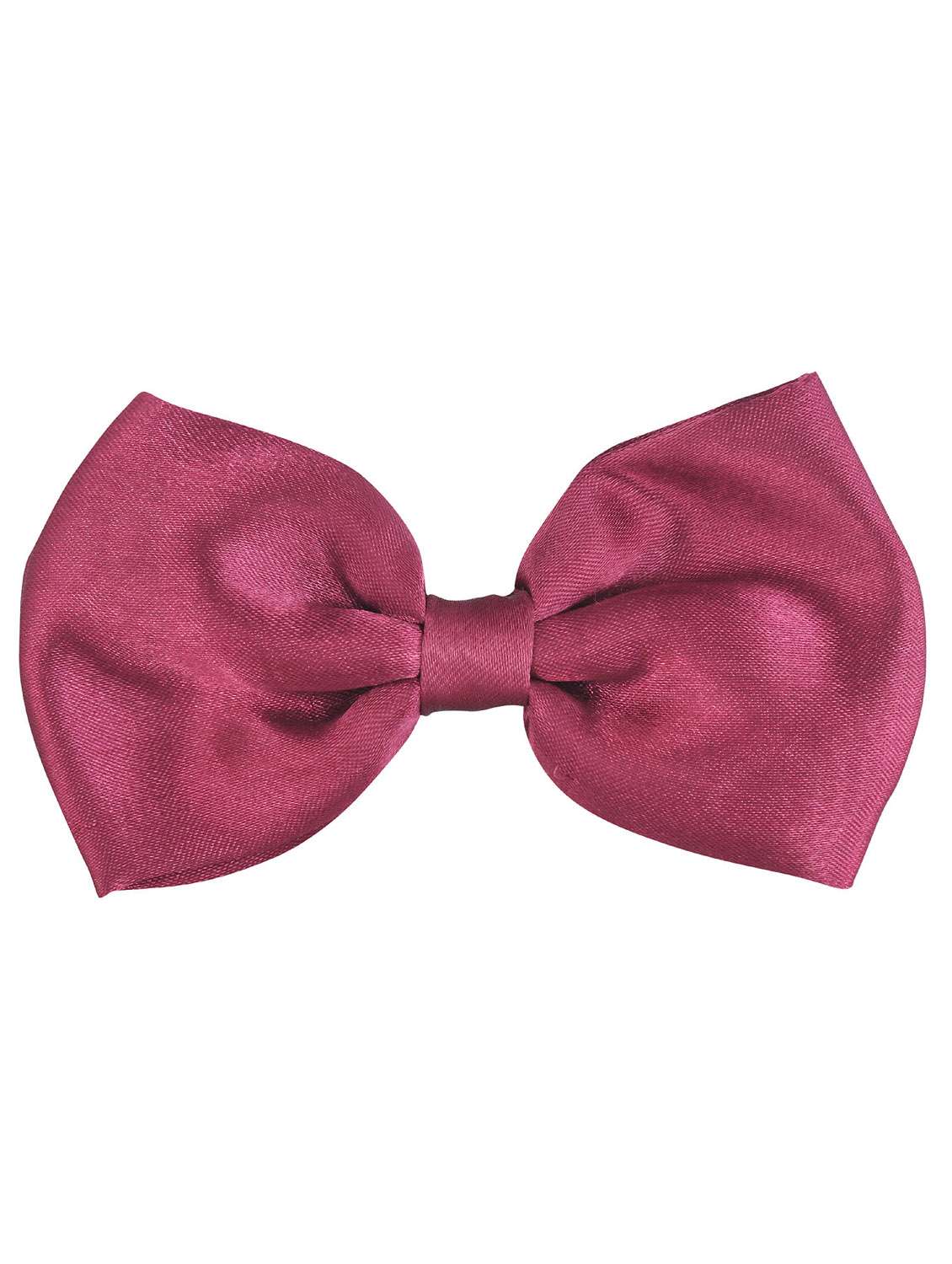 maroon polyester bow tie
