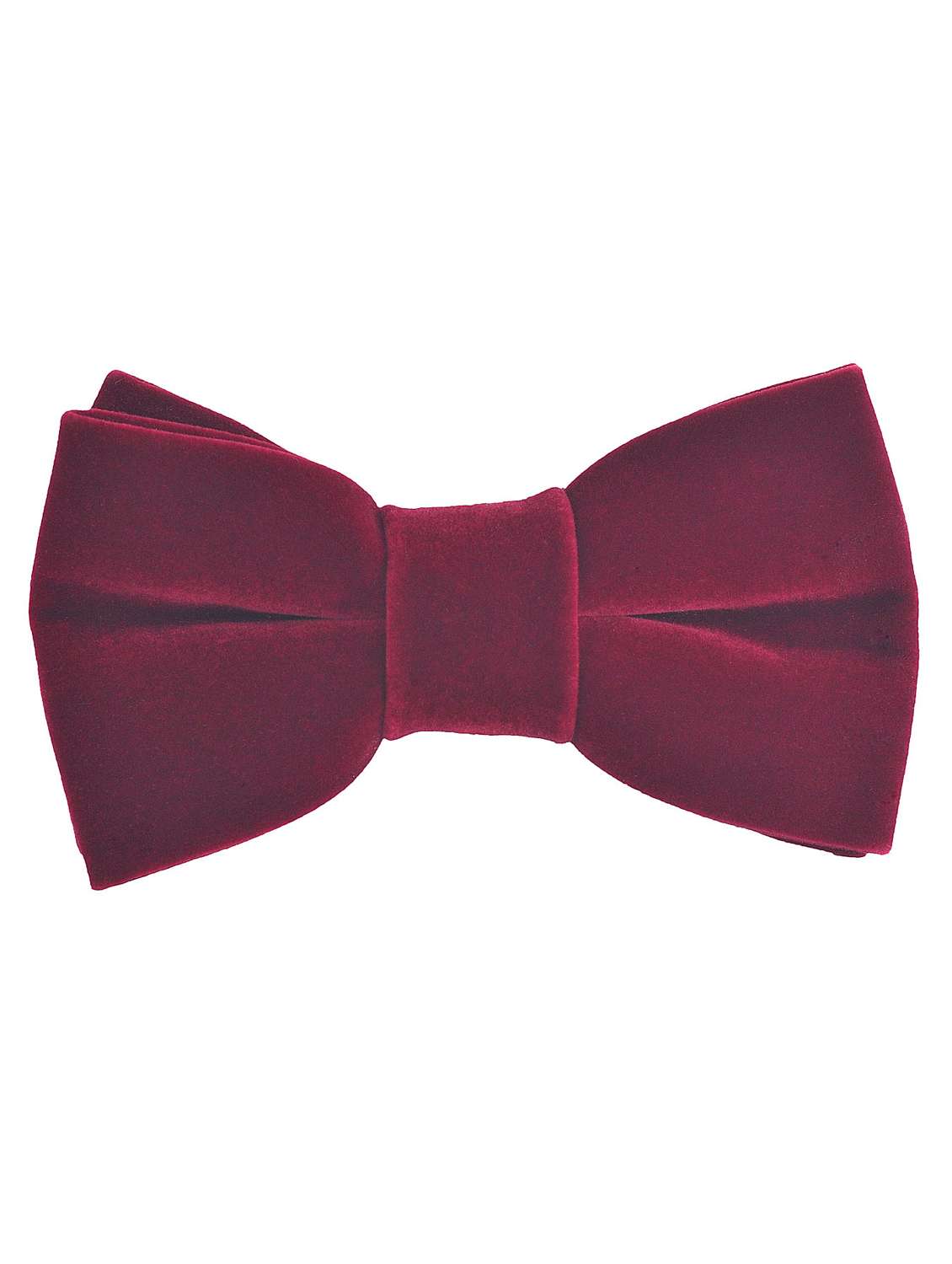 maroon velvet bow tie