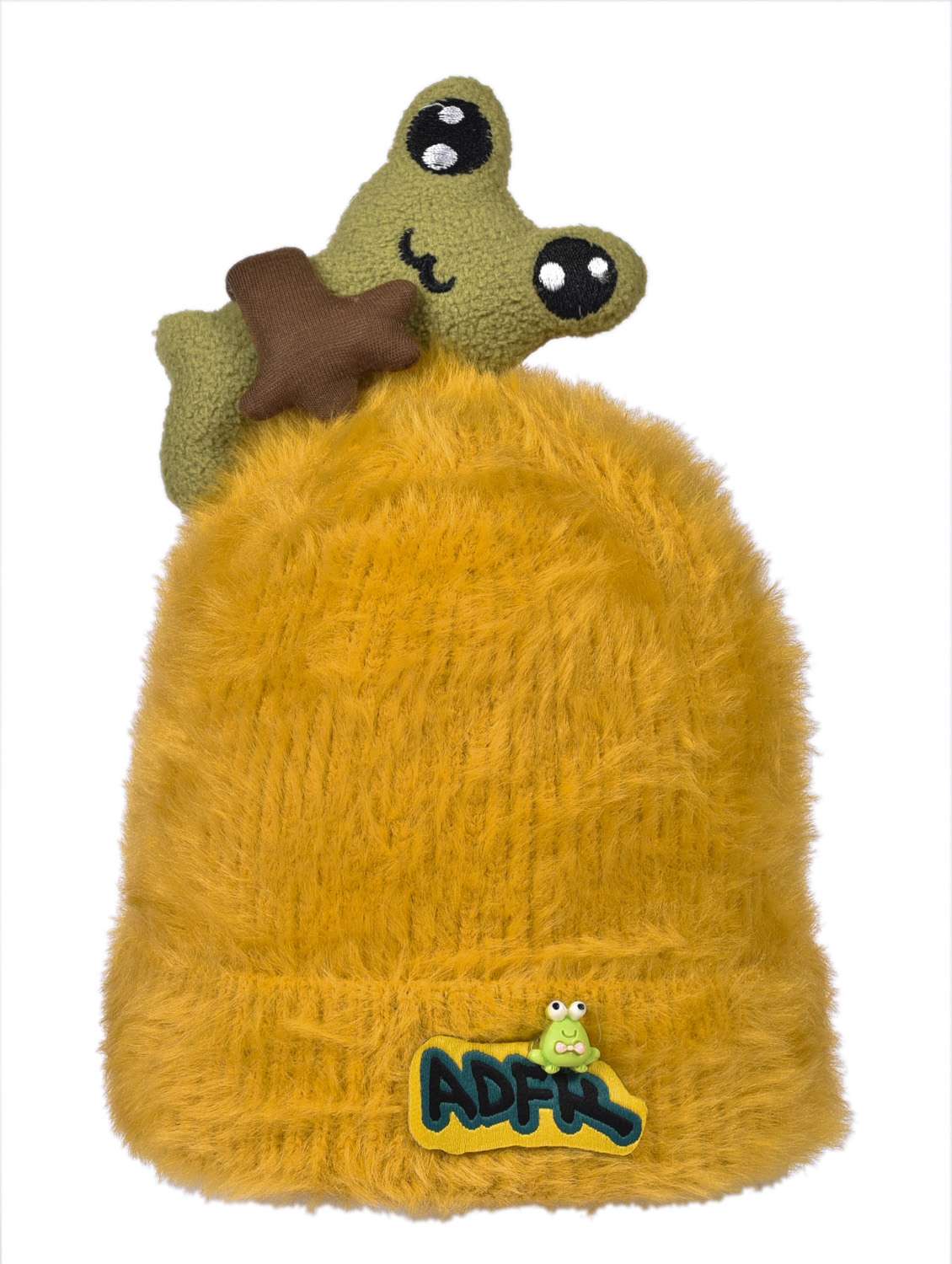  frog design warm baby cap 