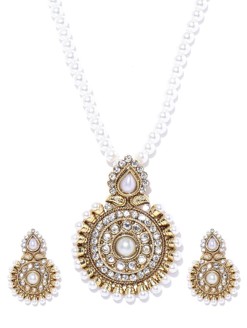 gold plated pendant set - 18565730 - Zoom Image - 0