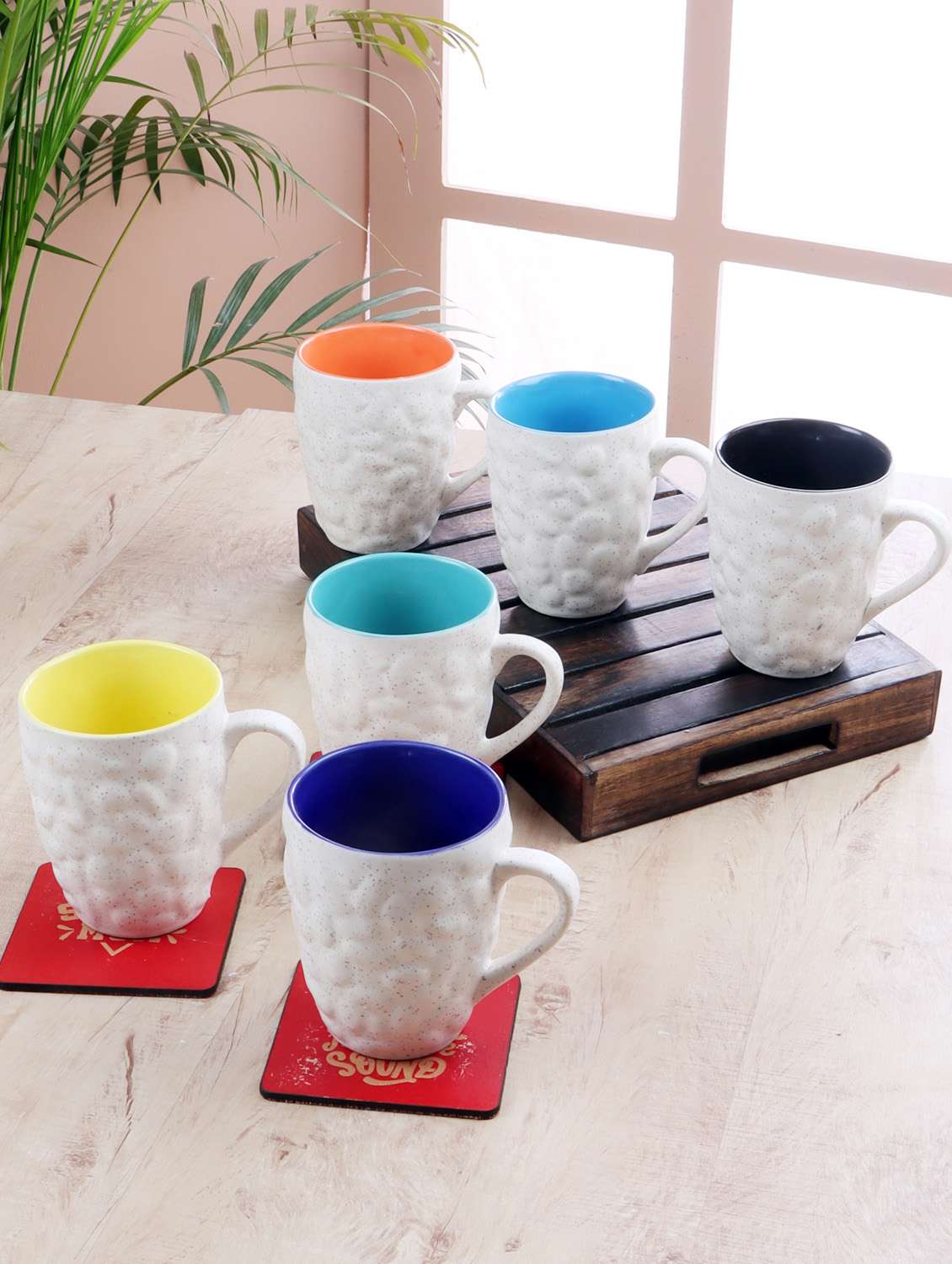 set of 6 tea & coffee cup