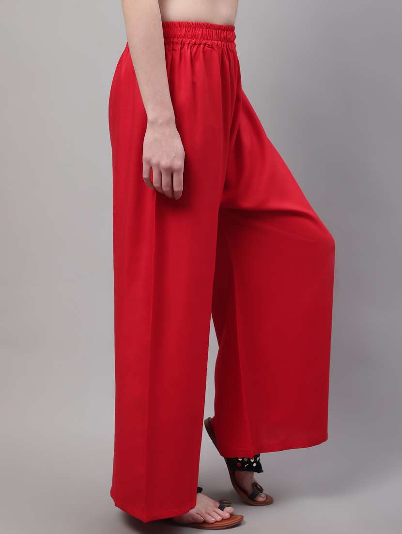 pack of 2 solid palazzo - 18566654 -  Standard Image - 4