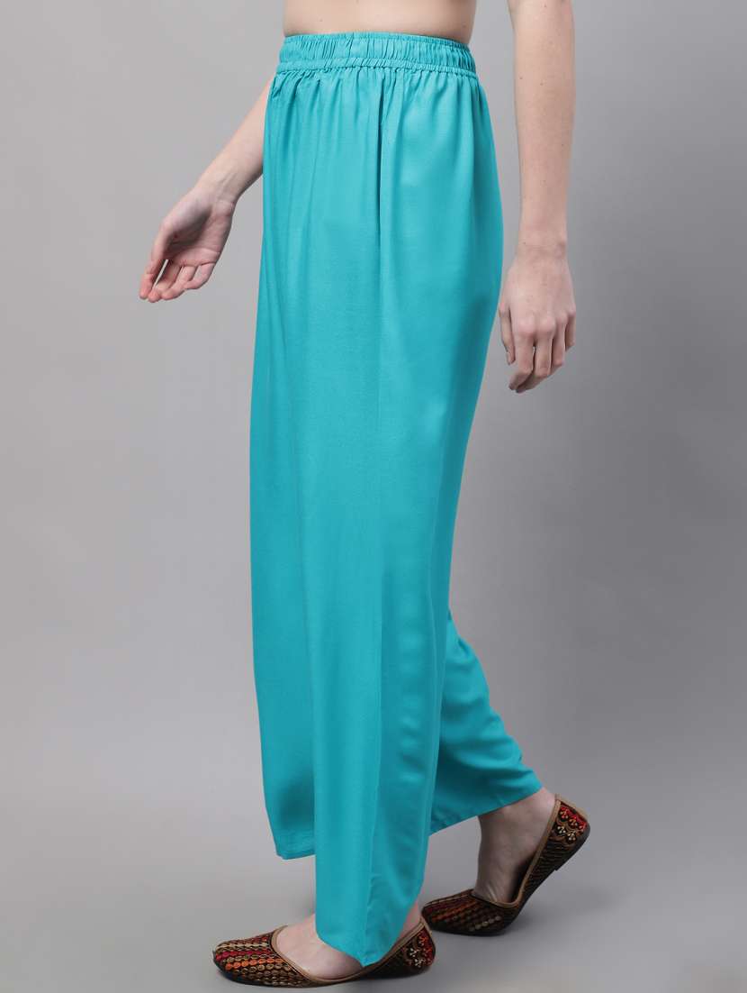 pack of 2 solid palazzo - 18566656 -  Standard Image - 4