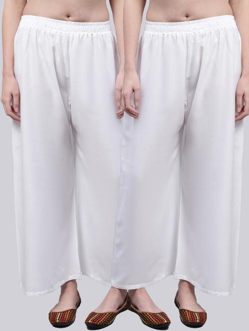 pack of 2 solid palazzo - 18566661 -  Standard Image - 0