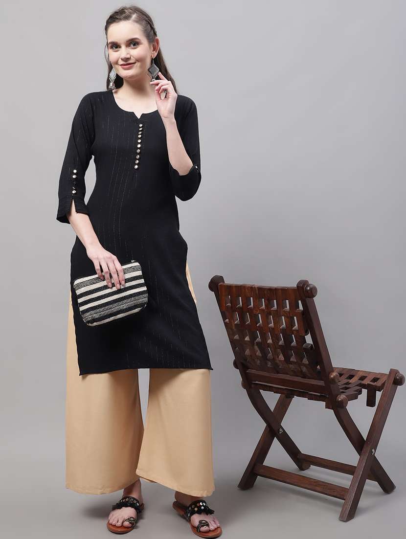 pack of 2 solid palazzos - 18566670 -  Standard Image - 6