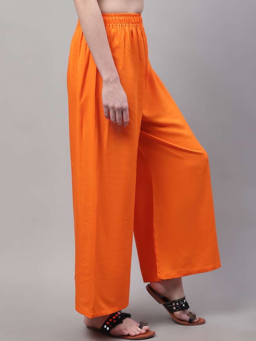 pack of 2 solid palazzos - 18566675 -  Standard Image - 1
