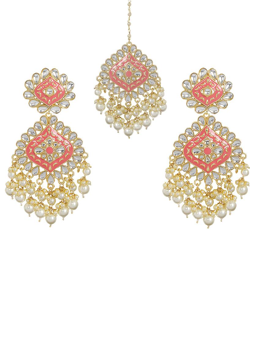 gold plated necklace set - 18566775 - Standard Image - 4