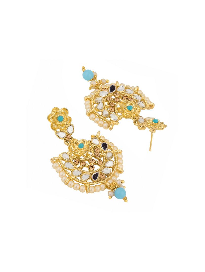 gold plated necklace set - 18566786 - Standard Image - 4