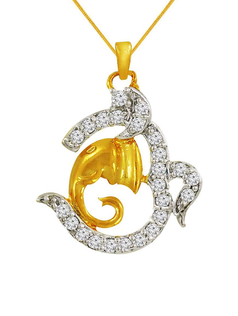 gold plated pendant - 18566812 - Standard Image - 1